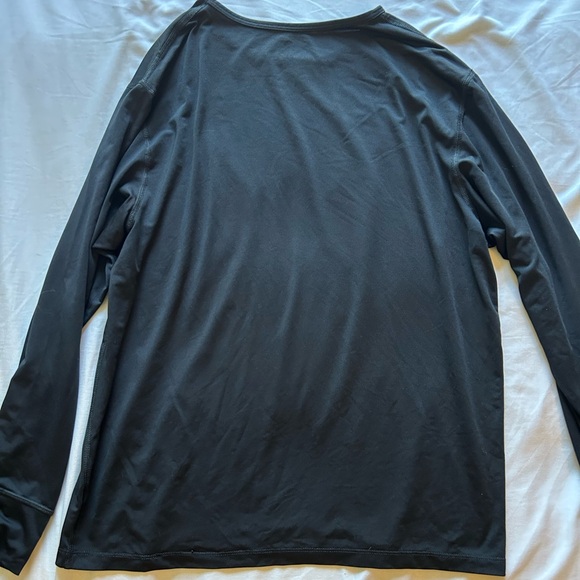 Alfani Comfortech Black Large Spandex Shirt - Picture 3 of 4